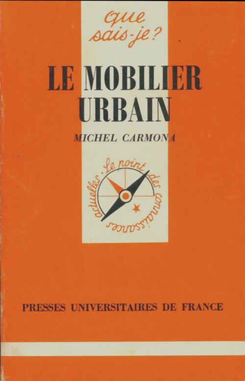 Livrenpoche : Le mobilier urbain - Michel Carmona - Livre