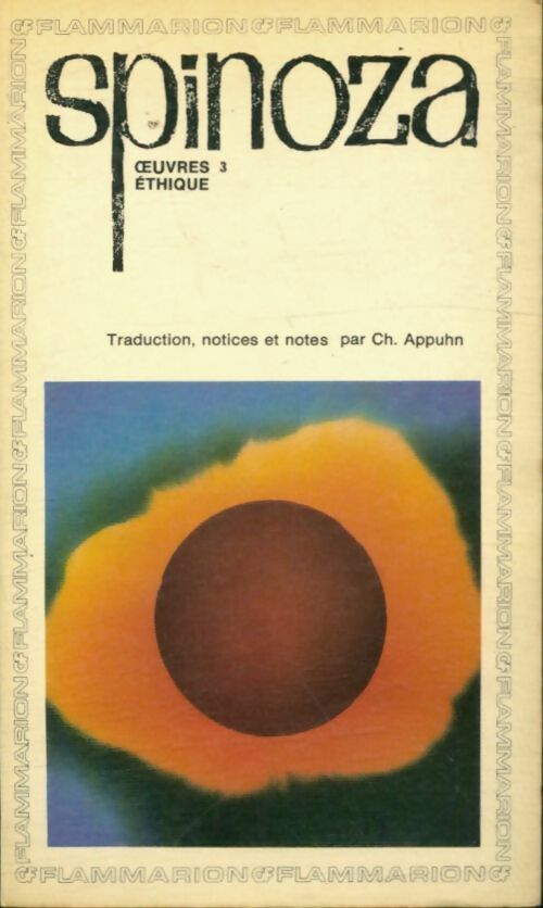 Livrenpoche : Oeuvres Tome III : Ethique - Baruch Spinoza - Livre