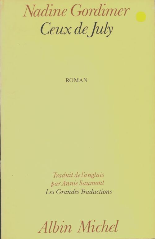 Livrenpoche : Ceux de July - Nadine Gordimer - Livre