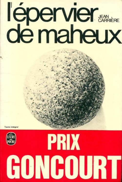 Livrenpoche : L'épervier de Maheux - Jean Carrière - Livre