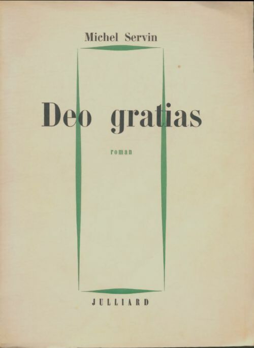 Livrenpoche : Deo gratias. Un drôle de paroissien - Michel Servin - Livre