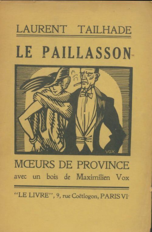 Livrenpoche : Le paillasson - Laurent Tailhade - Livre