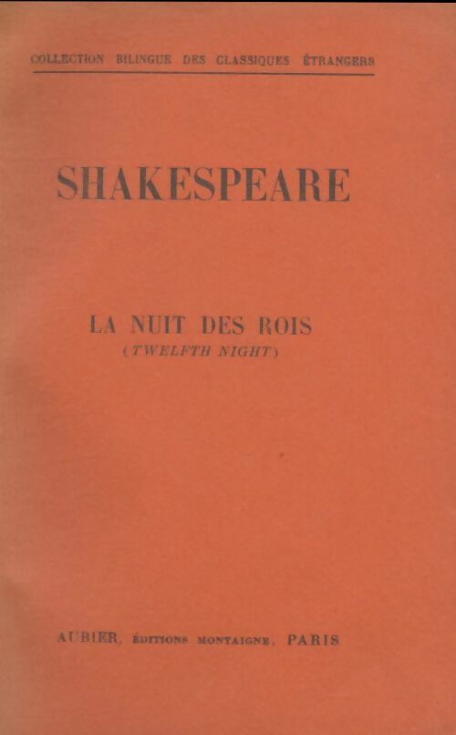 Livrenpoche : La nuit des rois - William Shakespeare - Livre