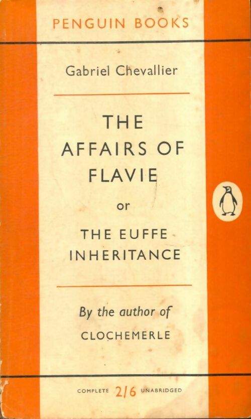 Livrenpoche : The affairs of Flavie - Gabriel Chevallier - Livre