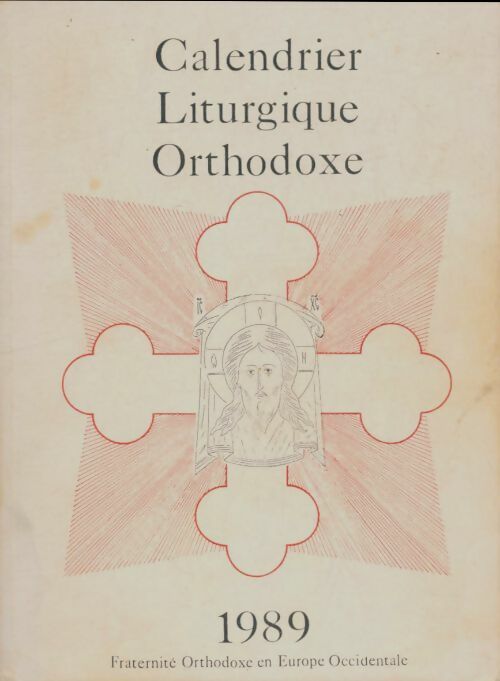Livrenpoche : Calendrier liturgique orthodoxe 1989 - Collectif - Livre