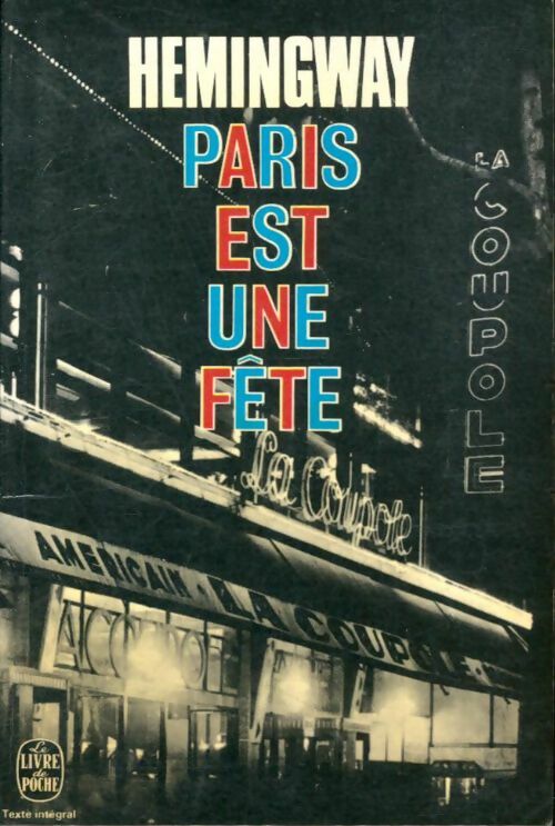 Livrenpoche : Paris est une fête - Ernest Hemingway - Livre