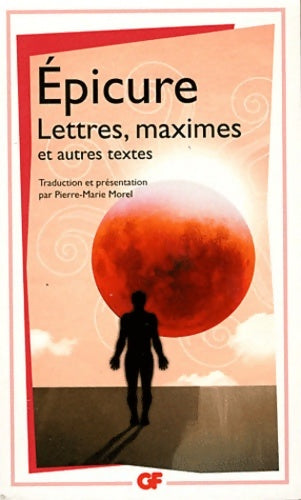 Livrenpoche : Lettres maximes et autres textes - Epicure - Livre
