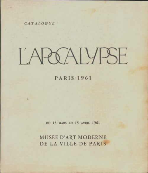 Livrenpoche : L'apocalypse paris 1961 - Collectif - Livre