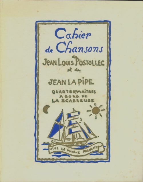 Livrenpoche : Chansons de bord - Jean-Louis De Postollec - Livre