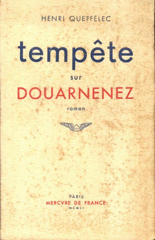 Livrenpoche : Tempête sur Douarnenez - Henri Quéffelec - Livre