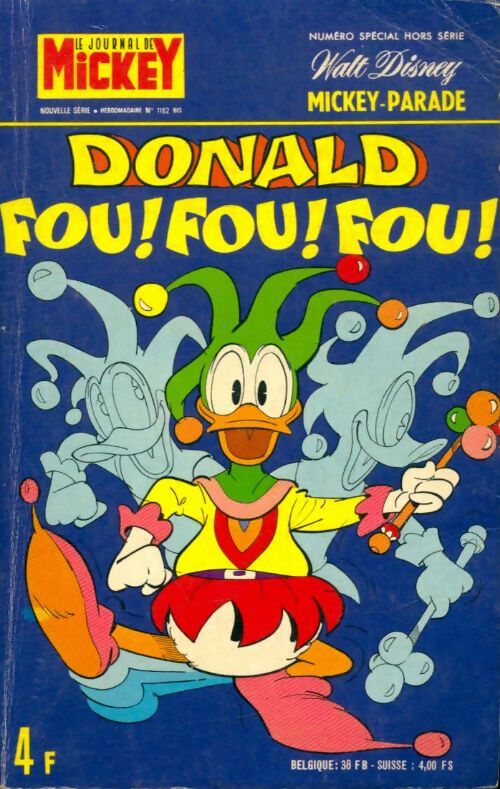 Livrenpoche : Le journal de Mickey / Mickey Parade - spécial Hors série n°1182 - Collectif - Livre
