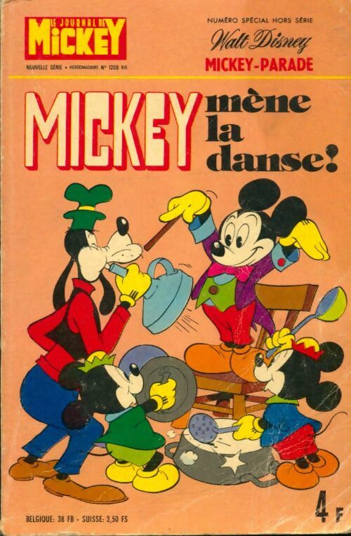 Livrenpoche : Le journal de Mickey / Mickey Parade - spécial Hors série n°1208 - Collectif - Livre