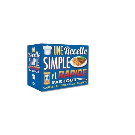 Livrenpoche : Une recette simple et rapide par jour 2017 - Collectif - Livre