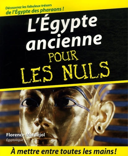 Livrenpoche : L'Egypte ancienne pour les nuls - Florence Maruéjol - Livre