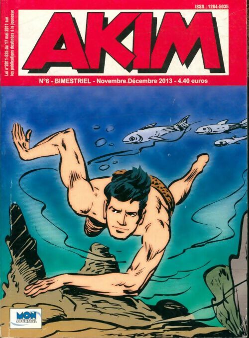Livrenpoche : Akim (3eme série) n°6 - Collectif - Livre