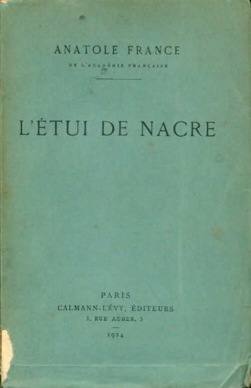 Livrenpoche : L'étui de nacre - Anatole France - Livre
