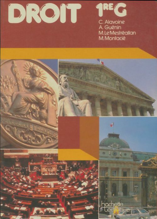 Livrenpoche : Droit 1ère G - Christiane Alavoine - Livre