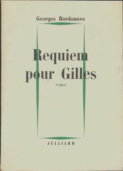 Livrenpoche : Requiem pour Gilles - Georges Bordonove - Livre