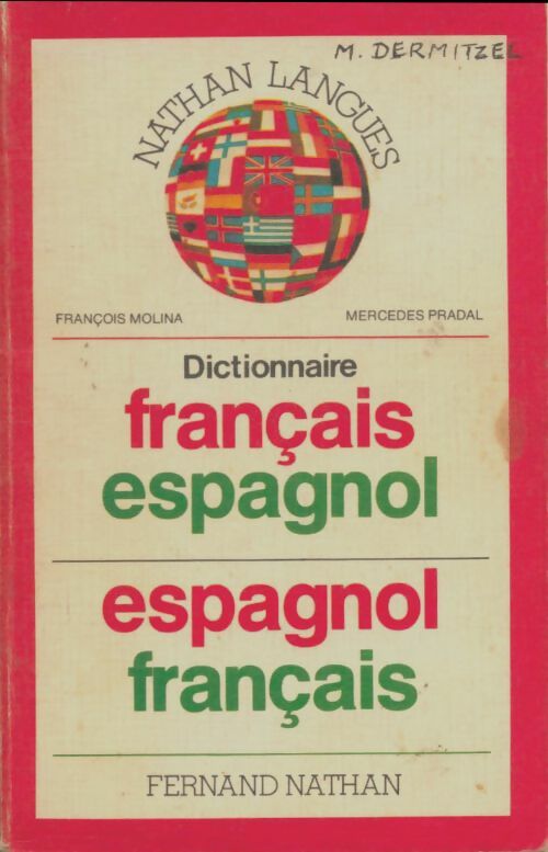 Dictionnaire français-espagnol / Espagnol-français - François Molina -  Nathan langues - Livre