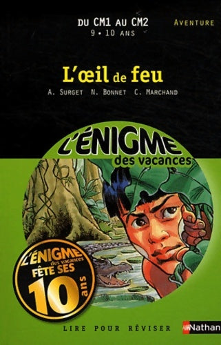 Livrenpoche : énigme VAC CM1 AU CM2 OEIL DE - Alain Surget - Livre