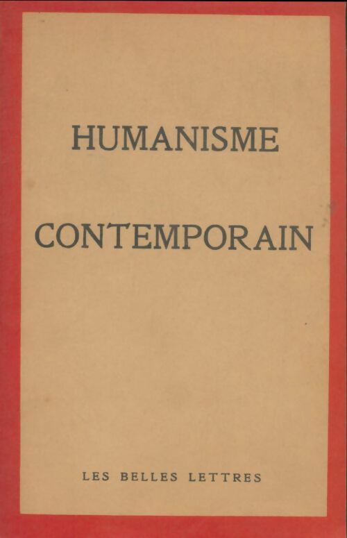 Livrenpoche : Humanisme contemporain - Collectif - Livre
