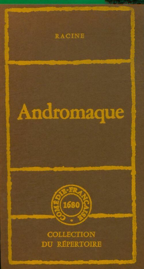 Livrenpoche : Andromaque - Racine - Livre