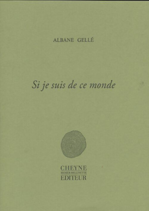 Livrenpoche : Si je suis de ce monde - Albane Gellé - Livre