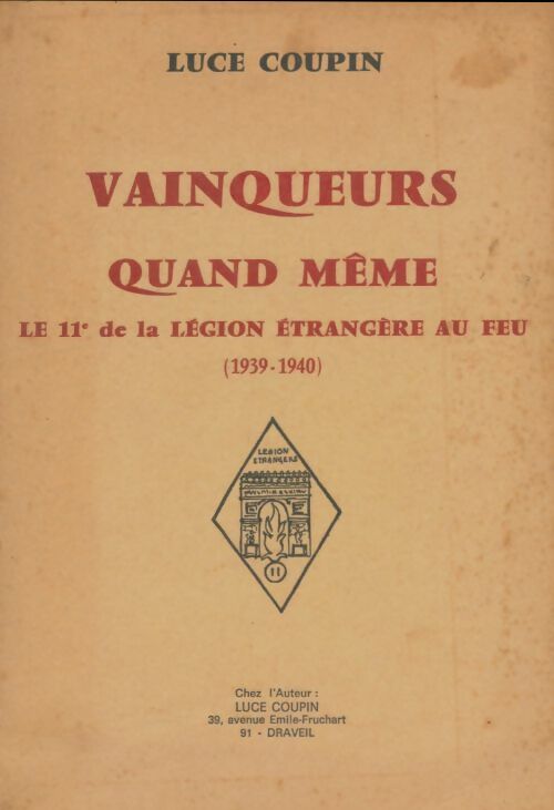 Livrenpoche : Vainqueurs quand même - Luce Coupin - Livre