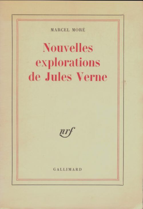 Livrenpoche : Nouvelles explorations de Jules Verne - Marcel Moré - Livre