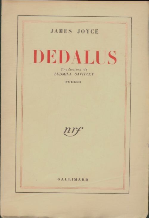 Livrenpoche : Dedalus - James Joyce - Livre