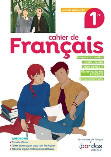 Livrenpoche : Cahier de français 1re - Isabelle Zimmermann - Livre