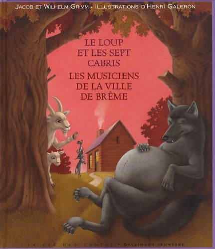 Livrenpoche : Le loup et les sept cabris - Les musiciens de la ville de Brême - Wilhelm Grimm - Livre