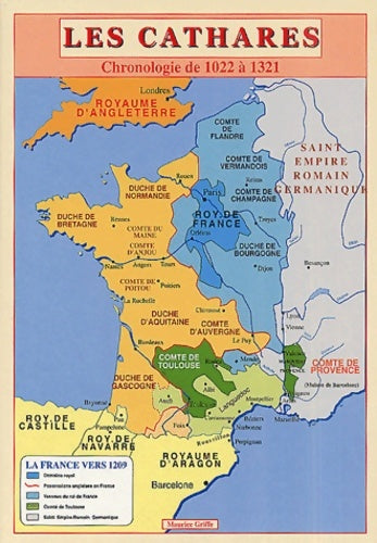 Livrenpoche : Les cathares : Chronologie de 1022 à 1321 - Maurice Griffe - Livre