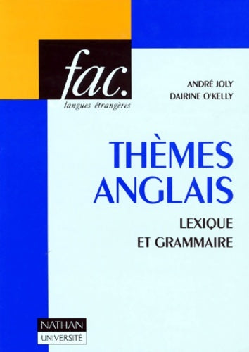 Livrenpoche : fac. Langues étrangères - André Joly - Livre