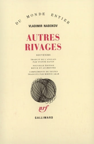 Livrenpoche : Autres rivages : Souvenirs - Vladimir Nabokov - Livre