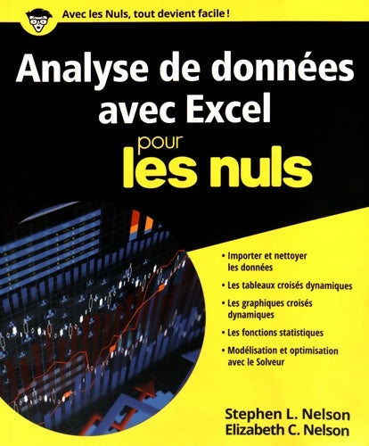 Livrenpoche : Analyse de données avec Excel pour les Nuls - Stephen L. Nelson - Livre
