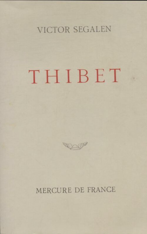 Livrenpoche : Thibet  - Victor Segalen - Livre