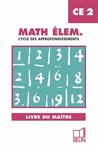 Livrenpoche : Mathématiques émèm. CE2 . Livre du maître - Denis Stoecklé - Livre