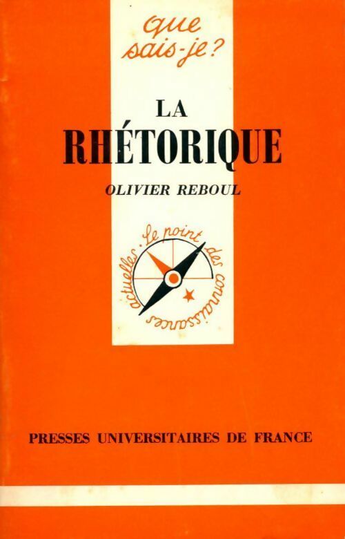 Livrenpoche : La rhétorique - Olivier Reboul - Livre
