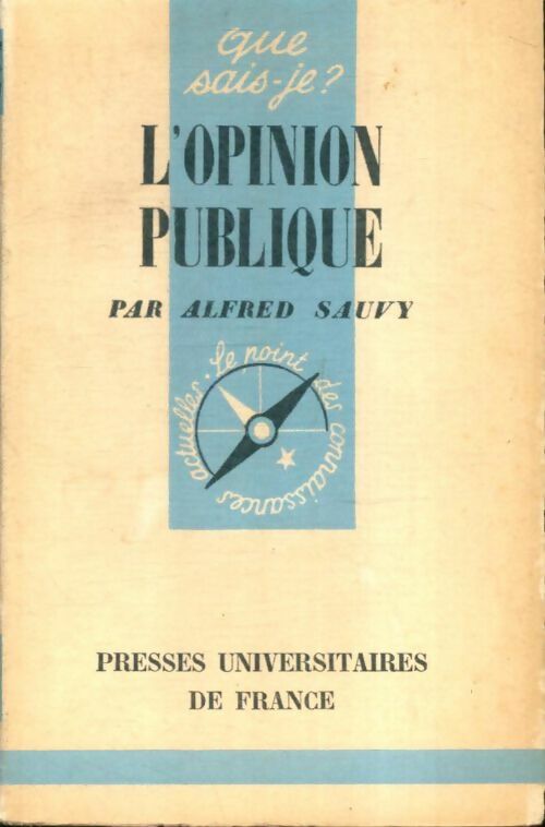 Livrenpoche : L'opinion publique - Alfred Sauvy - Livre