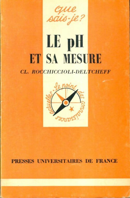 Livrenpoche : Le pH et sa mesure - Claude Rocchiccioli - Livre