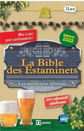 Livrenpoche : La Bible des estaminets - Gilles Guillon - Livre