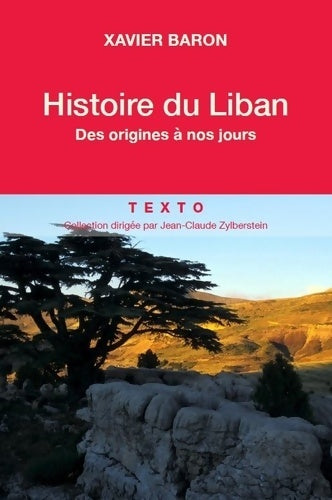 Livrenpoche : Histoire du Liban - Xavier Baron - Livre
