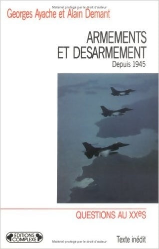 Livrenpoche : Armements et désarmement depuis 1945 - Georges Ayache - Livre