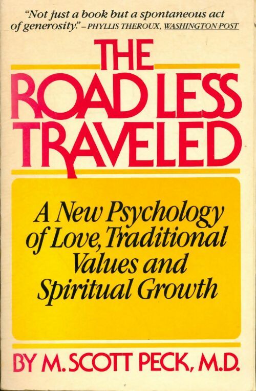 Livrenpoche : Road less traveled : A new psychology of love traditional values and spiritual growth - M. Scott Peck - Livre