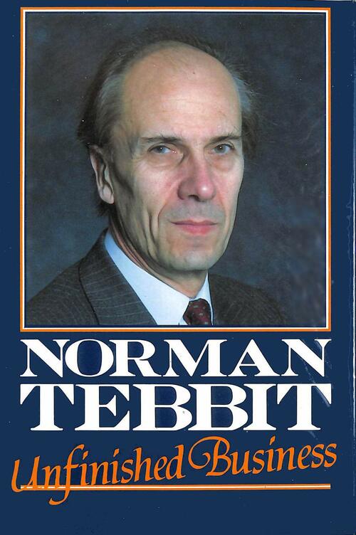 Livrenpoche : Unfinished business - Norman Tebbit - Livre
