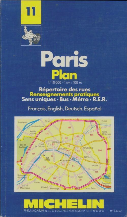 Livrenpoche : Plan Paris - Collectif - Livre