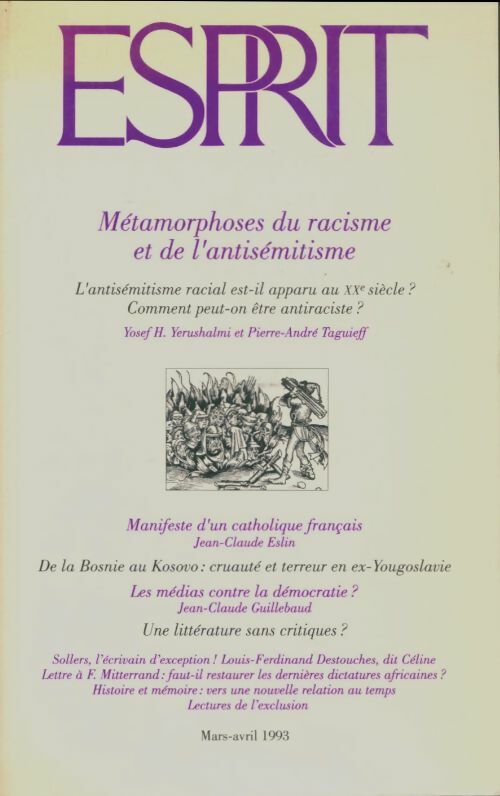 Livrenpoche : Esprit n°190 - Collectif - Livre