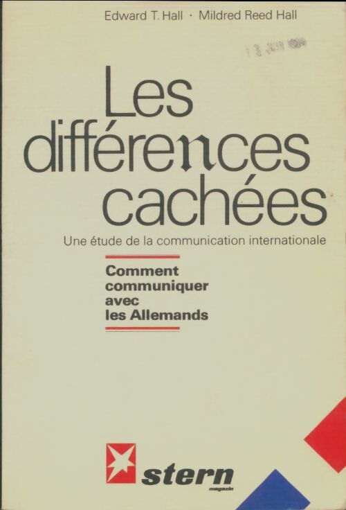Livrenpoche : Les différences cachées - Edward T. Hall - Livre