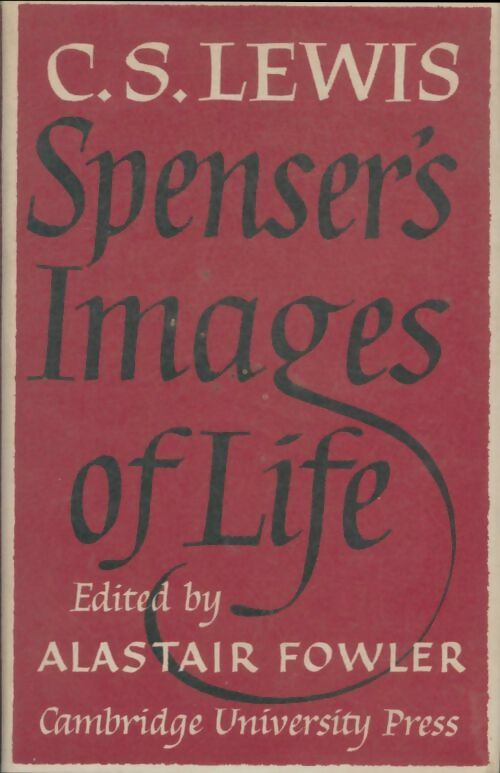 Livrenpoche : Spenser's images of life - C.S Lewis - Livre